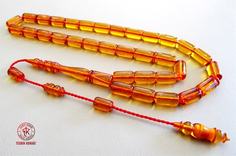 Ateş Kehribar Tesbih