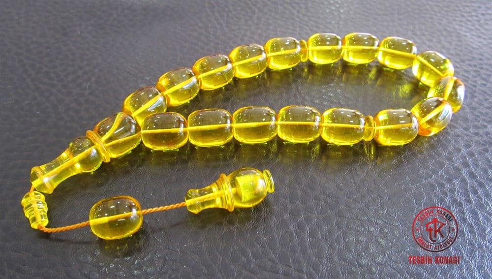 Ateş Kehribar Tesbih