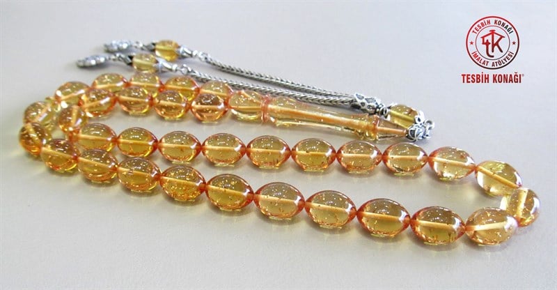 Ateş Kehribar Tesbih