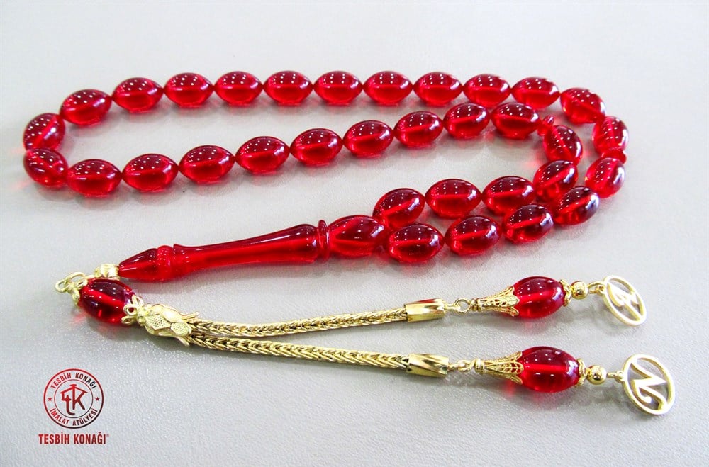 Ateş Kehribar Tesbih