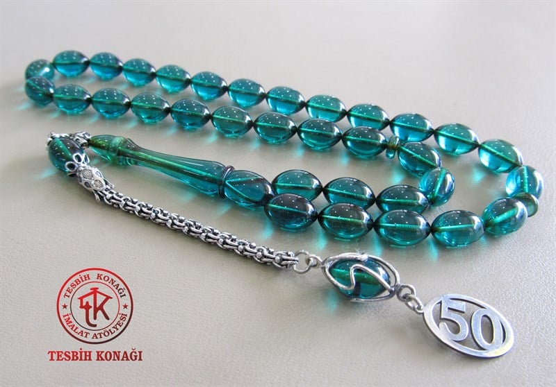 Ateş Kehribar Tesbih