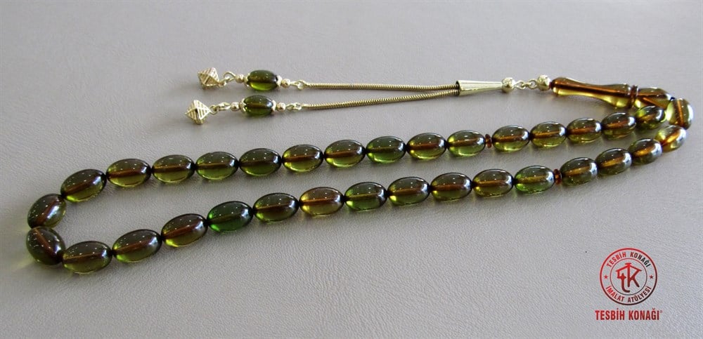 Ateş Kehribar Tesbih