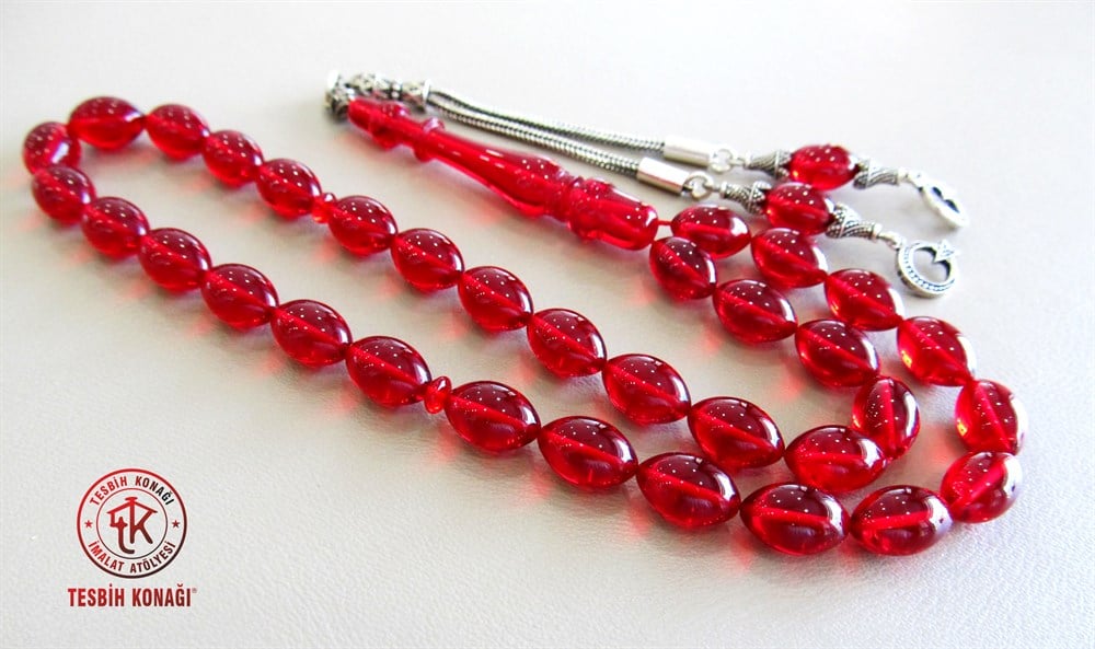 Ateş Kehribar Tesbih