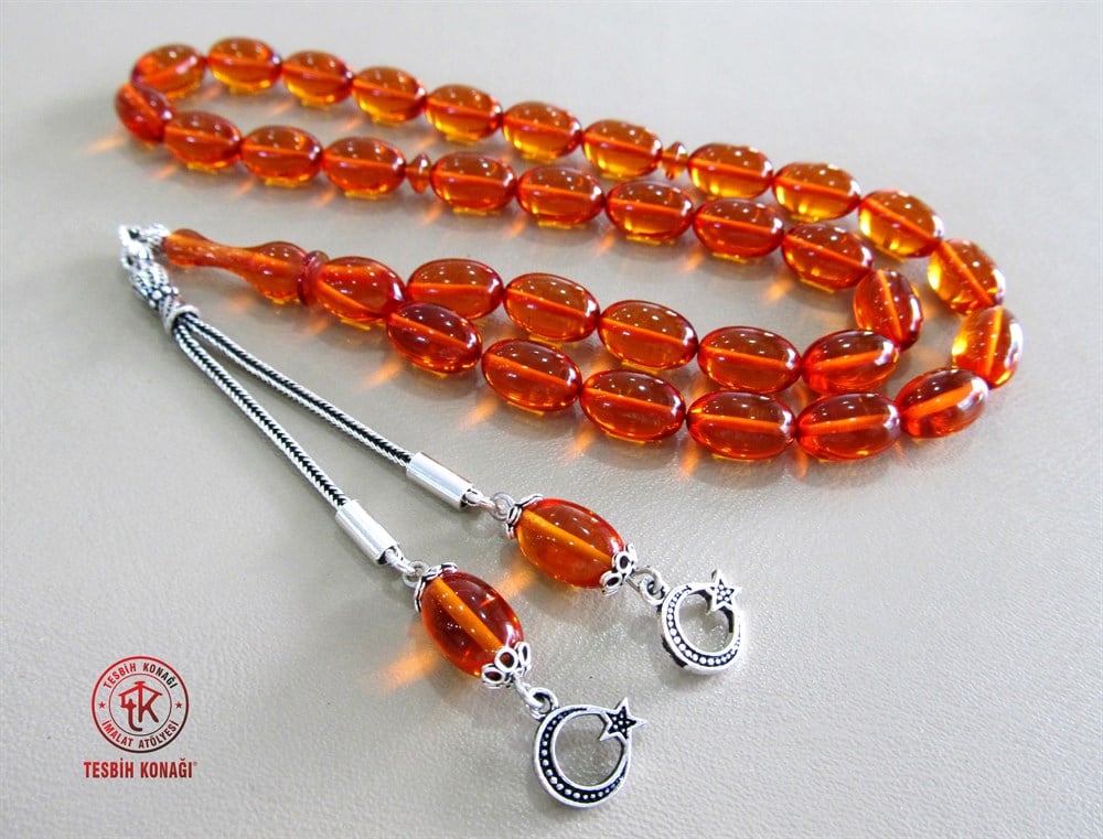 Ateş Kehribar Tesbih