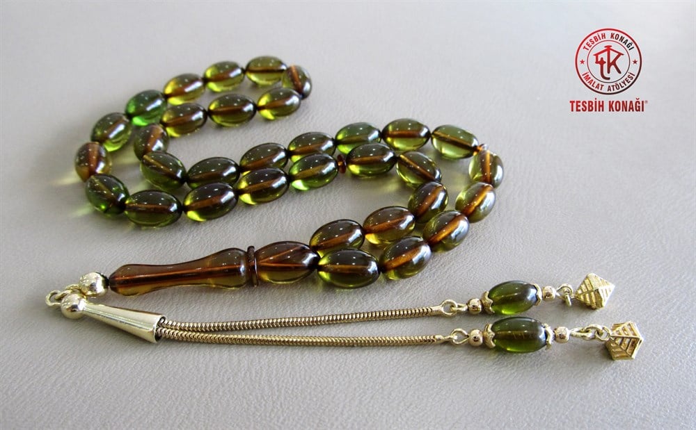 Ateş Kehribar Tesbih