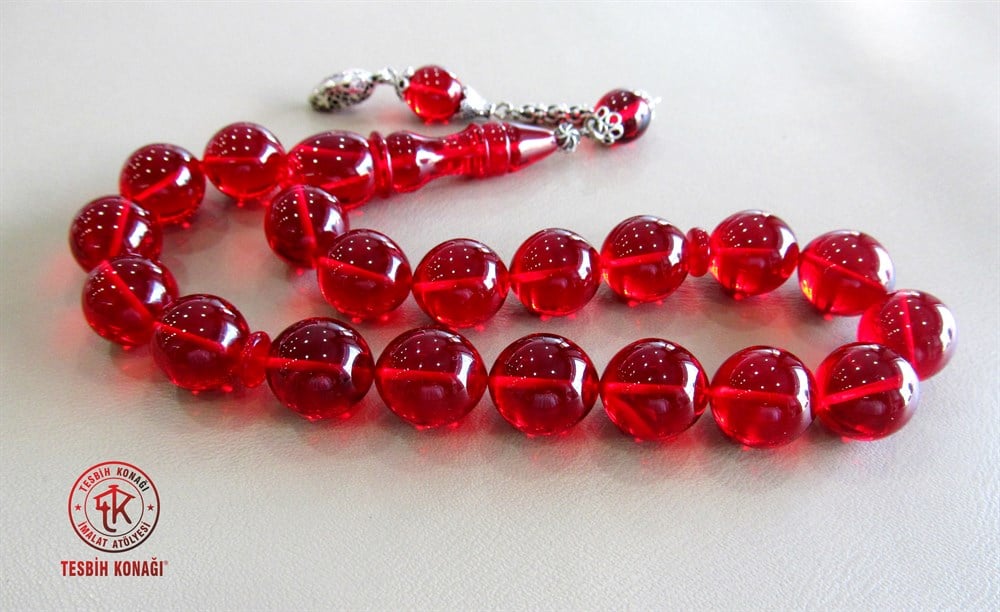 Ateş Kehribar Tesbih