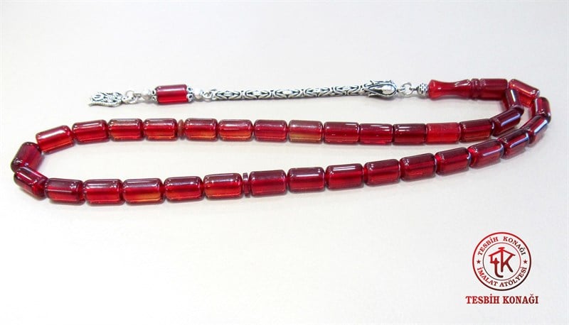 Ateş Kehribar Tesbih