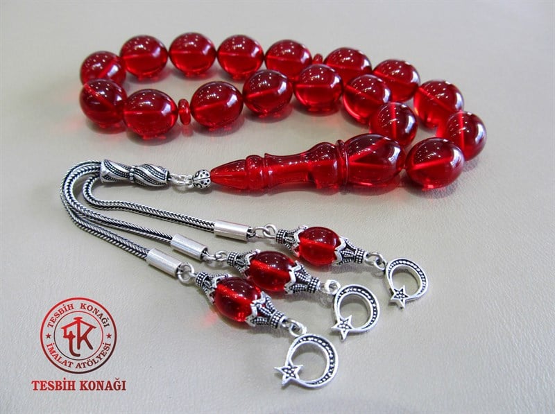 Ateş Kehribar Tesbih