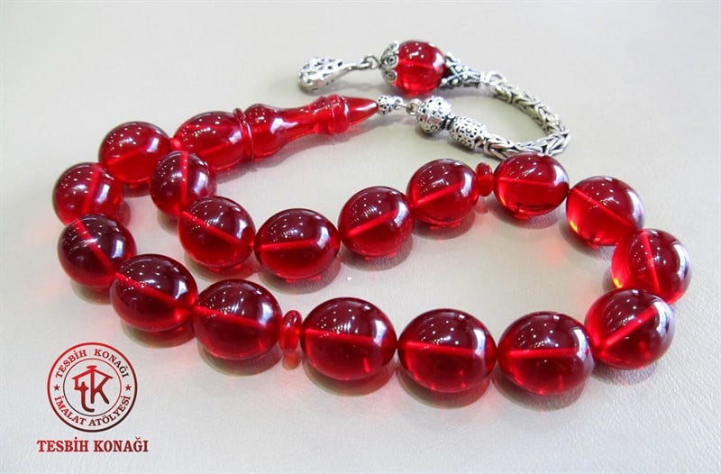 Ateş Kehribar Tesbih