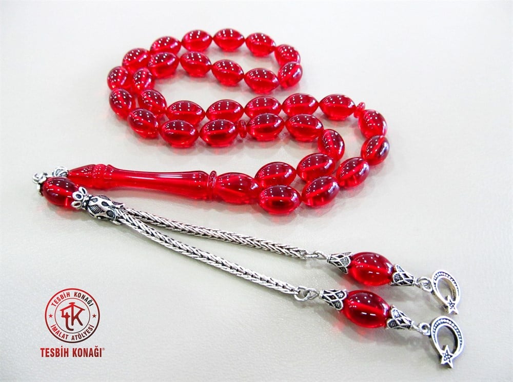 Ateş Kehribar Tesbih