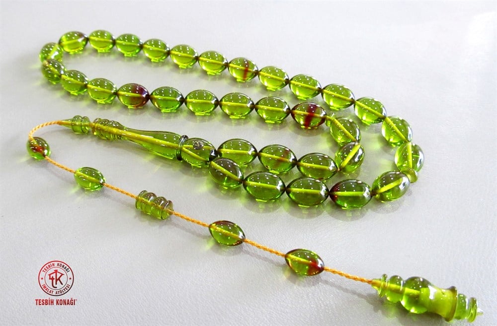 Ateş Kehribar Tesbih