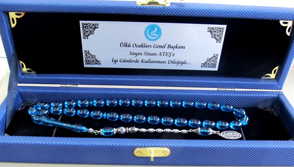 Ateş Kehribar Tesbih