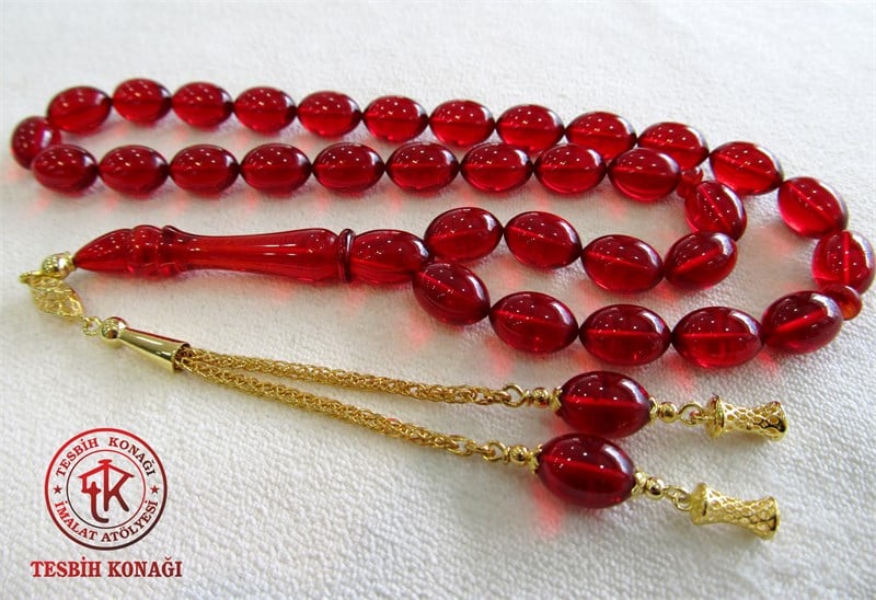 Ateş Kehribar Tesbih