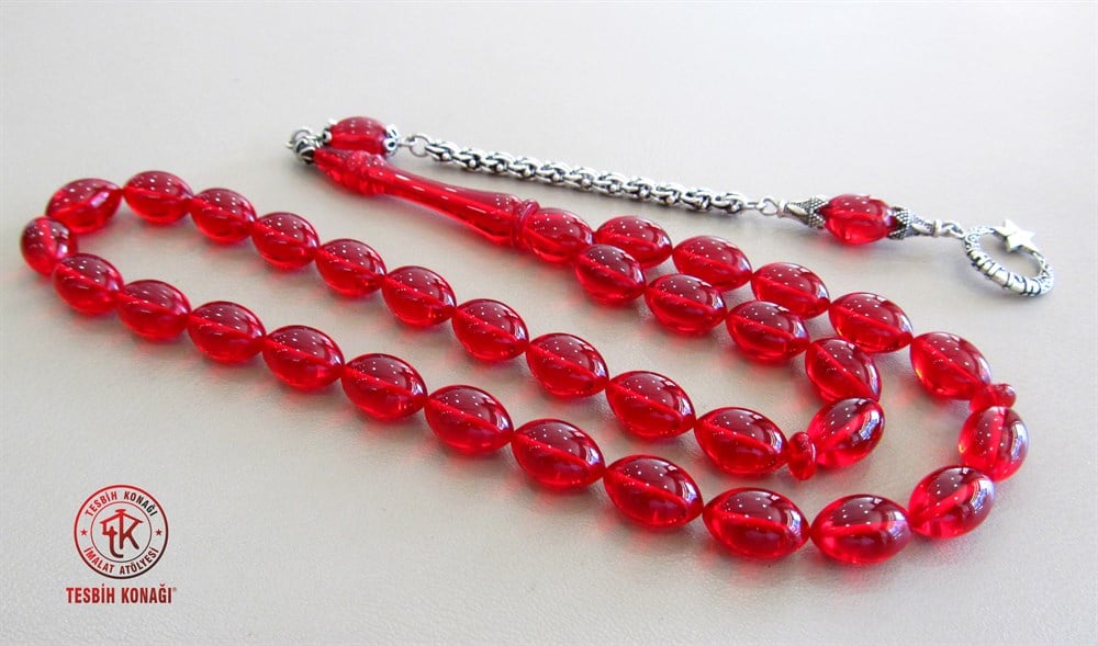 Ateş Kehribar Tesbih