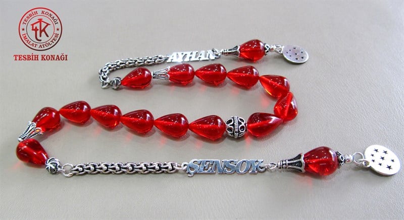 Ateş Kehribar Tesbih