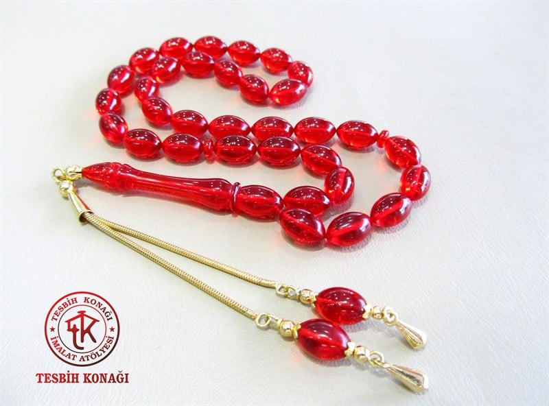 Ateş Kehribar Tesbih