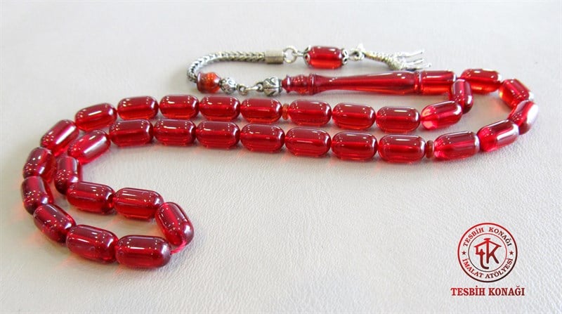 Ateş Kehribar Tesbih