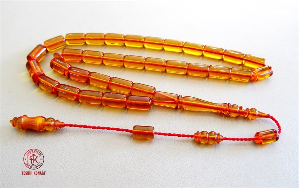 Ateş Kehribar Tesbih