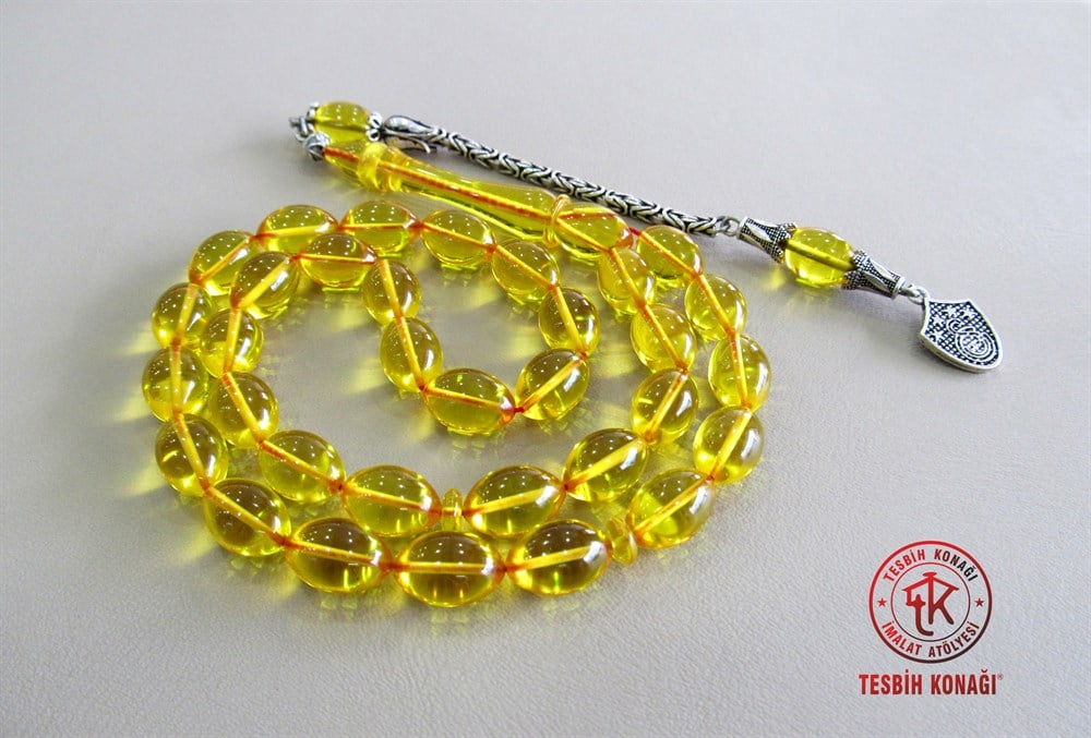 Ateş Kehribar Tesbih