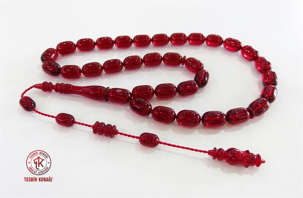 Ateş Kehribar Tesbih