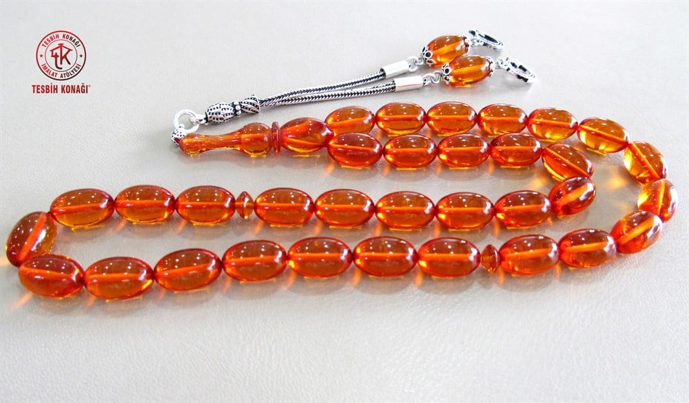 Ateş Kehribar Tesbih