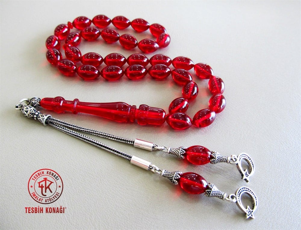 Ateş Kehribar Tesbih