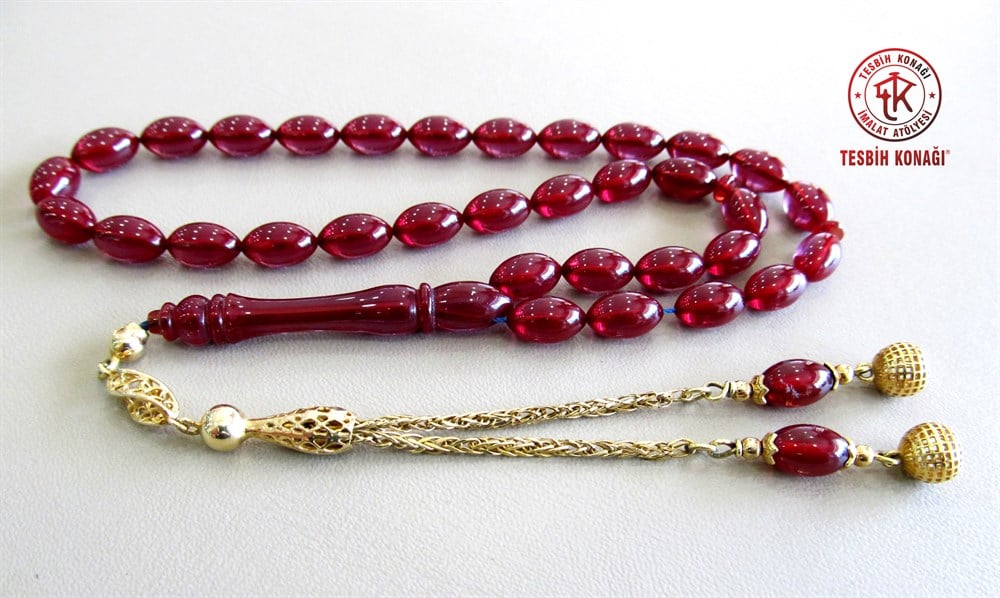 Ateş Kehribar Tesbih