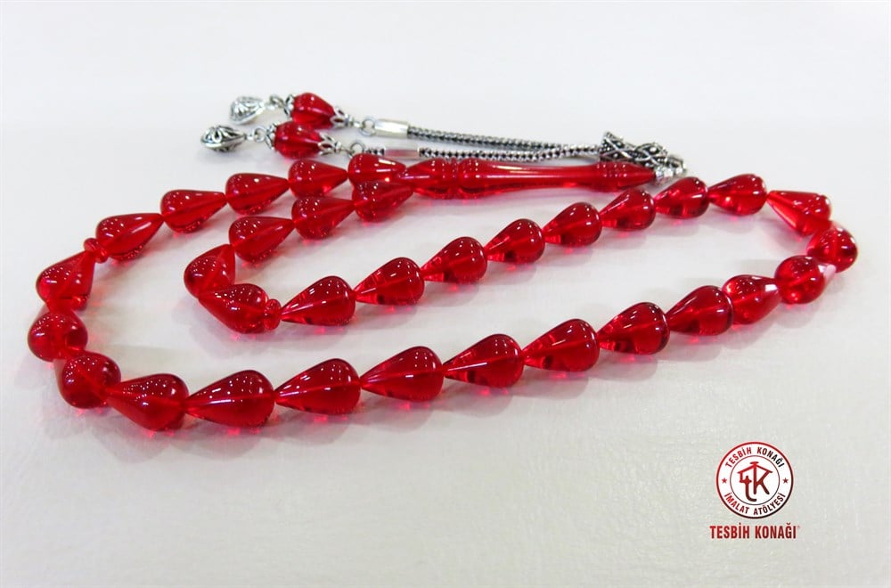 Ateş Kehribar Tesbih