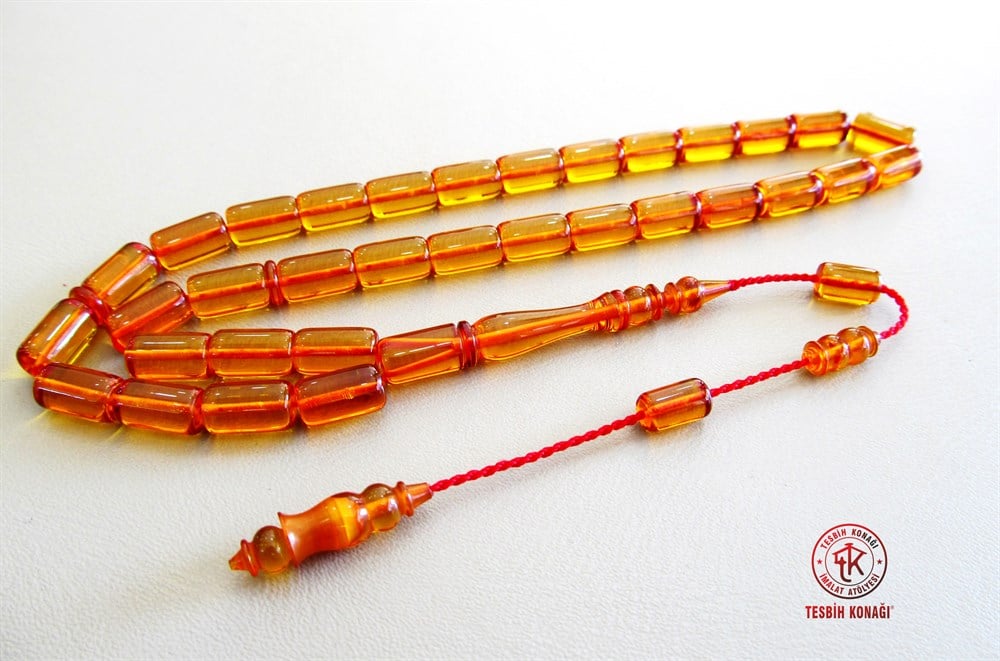 Ateş Kehribar Tesbih