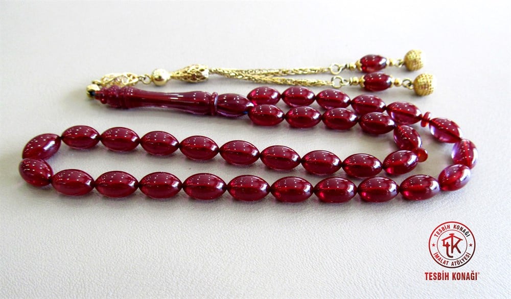 Ateş Kehribar Tesbih