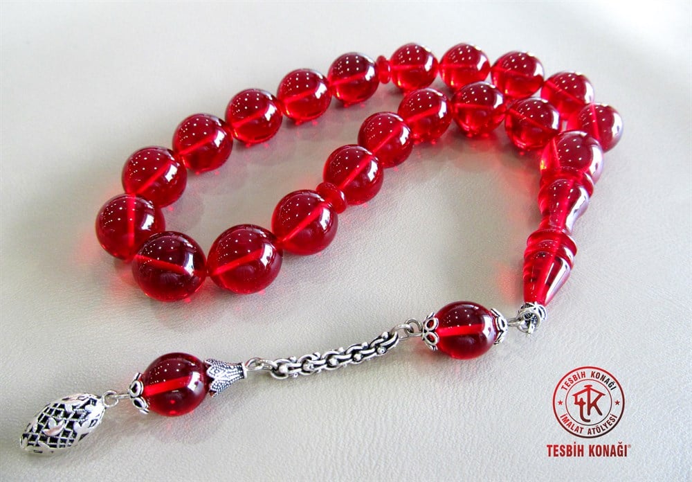 Ateş Kehribar Tesbih