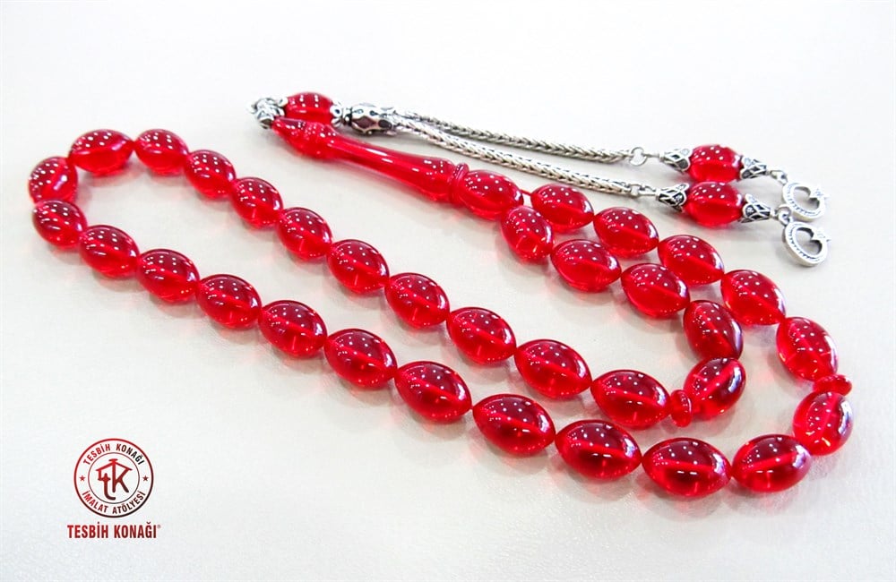 Ateş Kehribar Tesbih