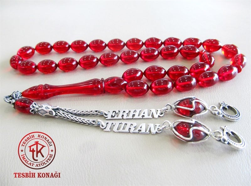 Ateş Kehribar Tesbih