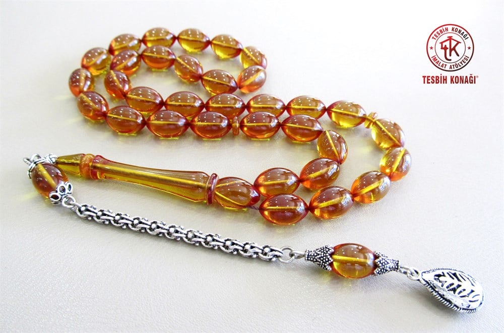 Ateş Kehribar Tesbih