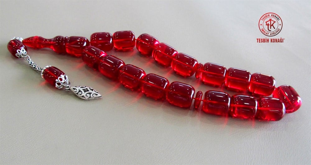 Ateş Kehribar Tesbih