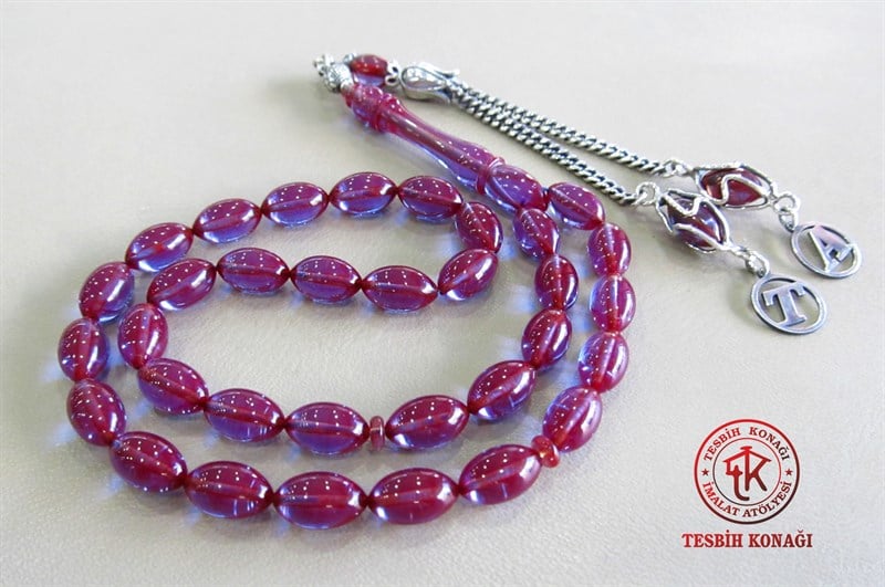 Ateş Kehribar Tesbih