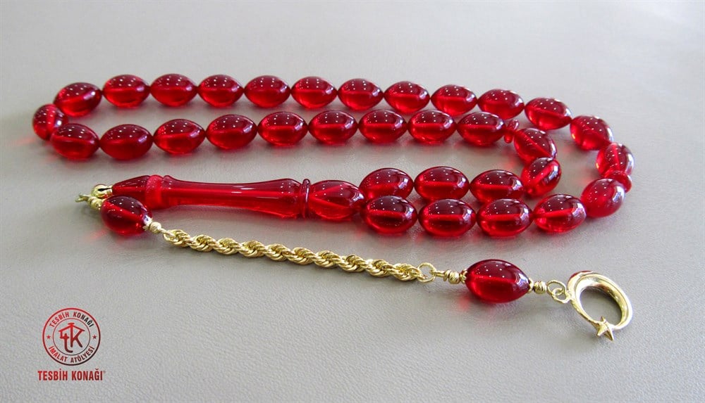 Ateş Kehribar Tesbih