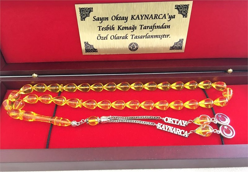 Ateş Kehribarı Tesbih