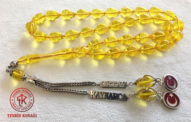 Ateş Kehribarı Tesbih