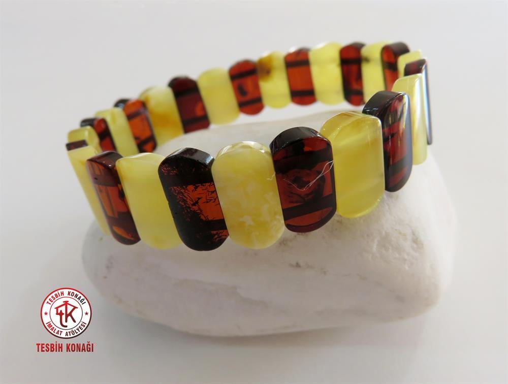 Damla Kehribar Bileklik