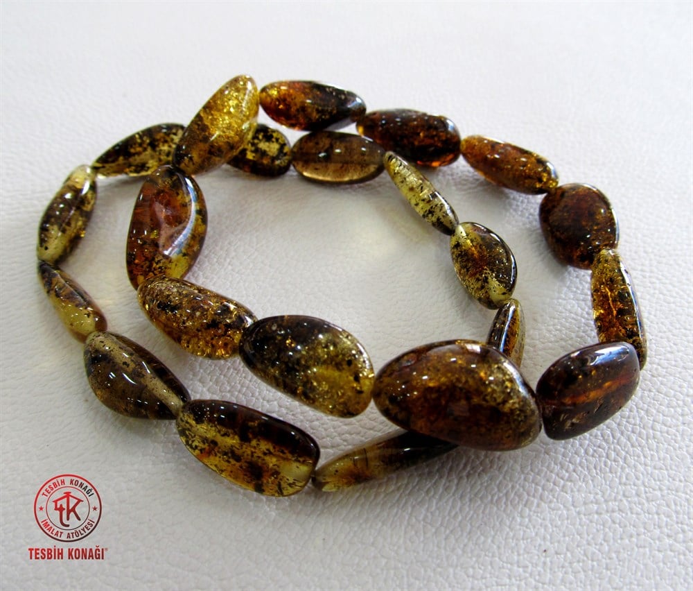 Damla Kehribar Bileklik