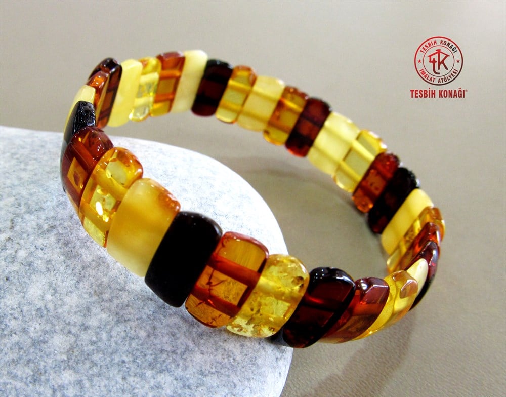 Damla Kehribar Bileklik