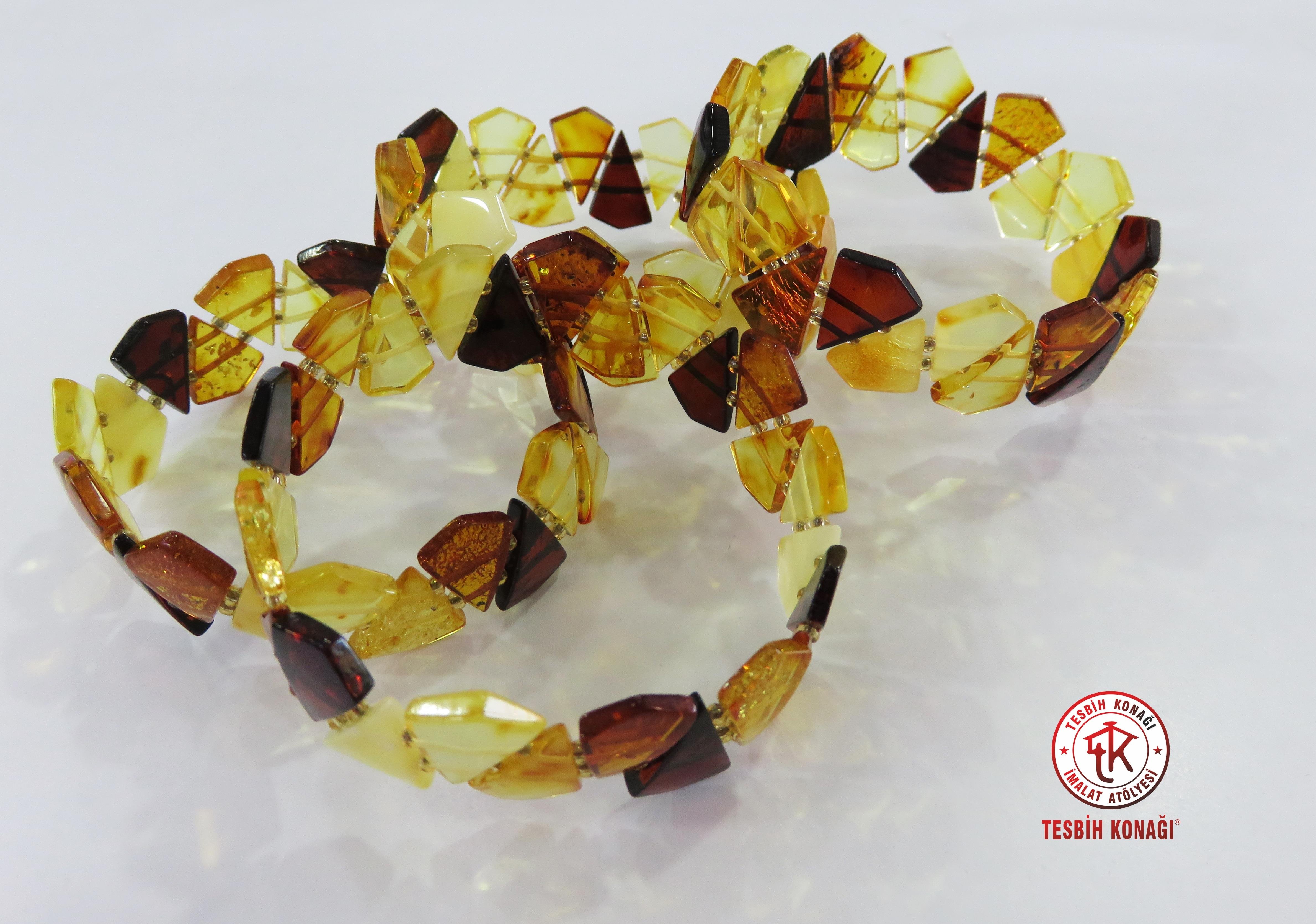 Damla Kehribar Bileklik