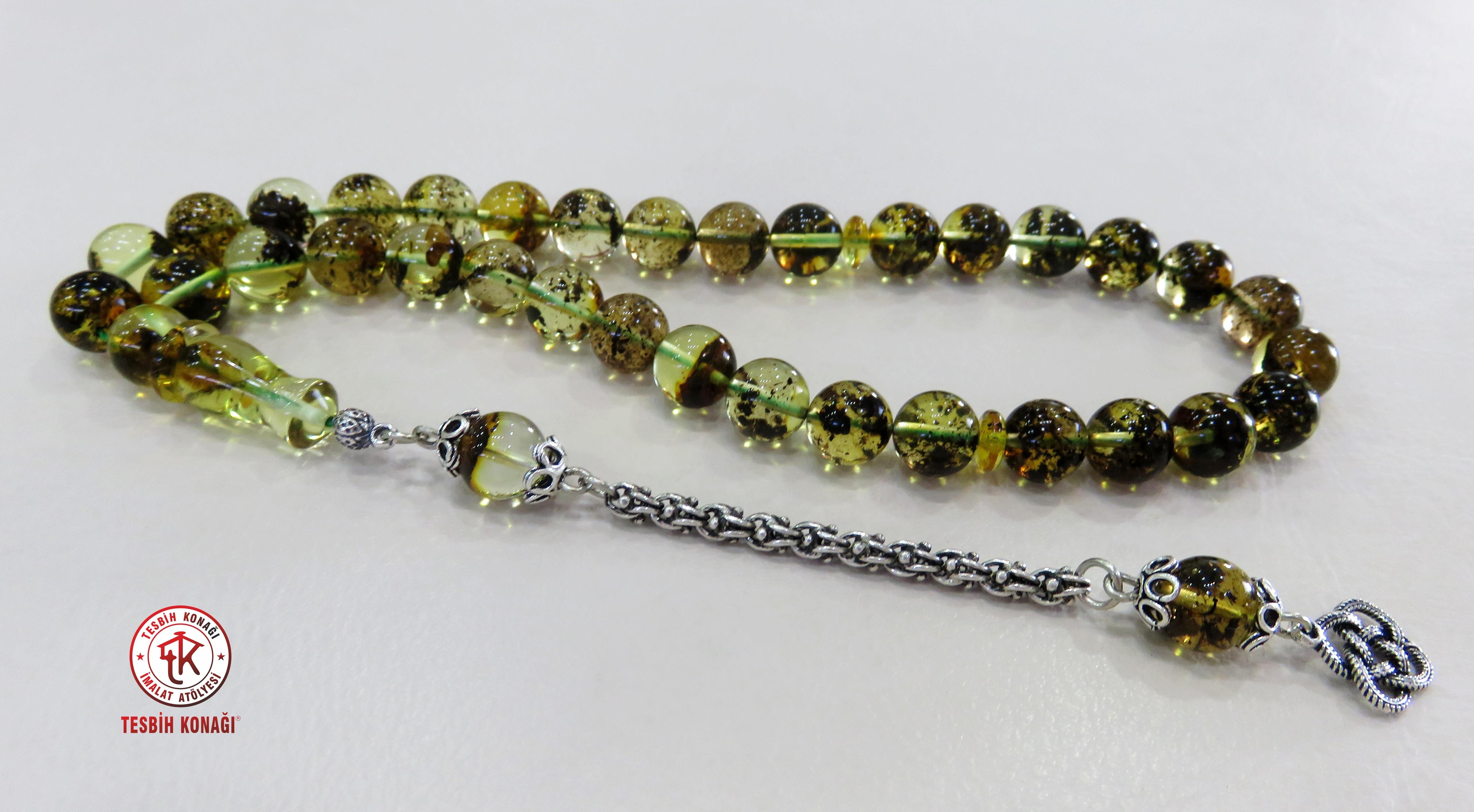 Damla Kehribar Tesbih