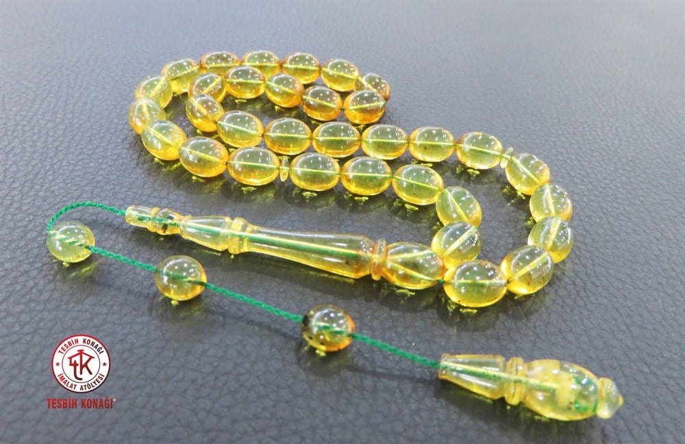 Damla Kehribar Tesbih