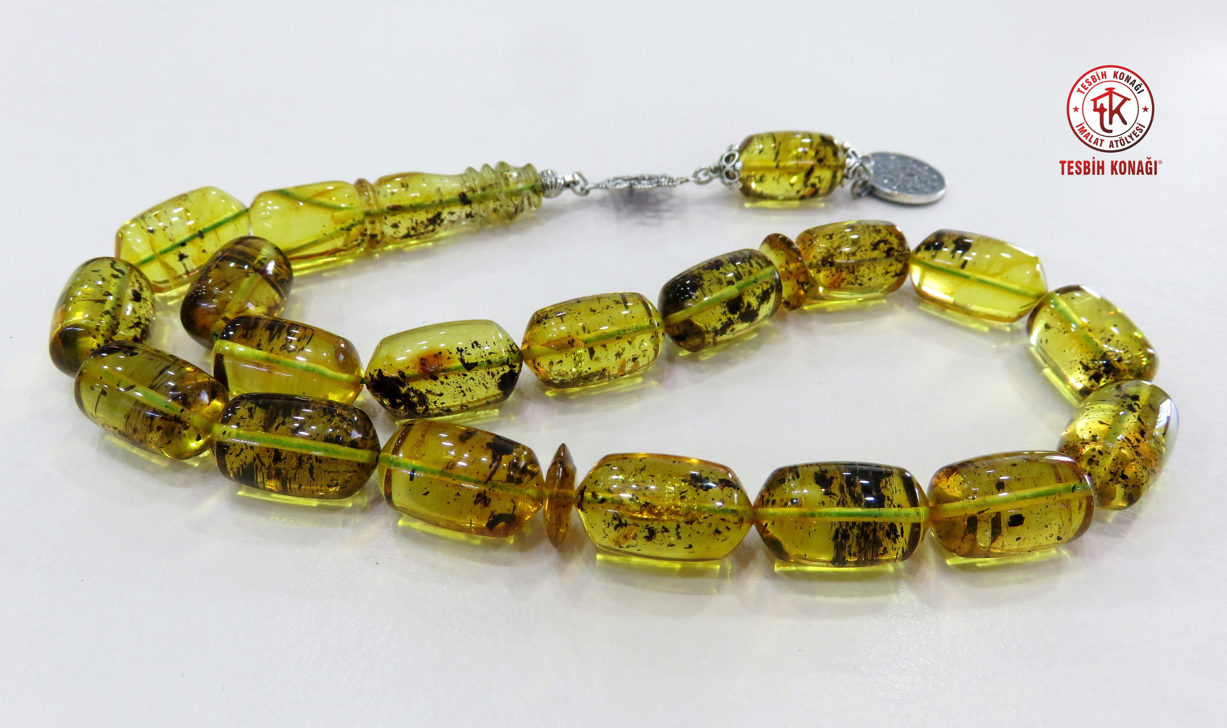 Damla Kehribar Tesbih