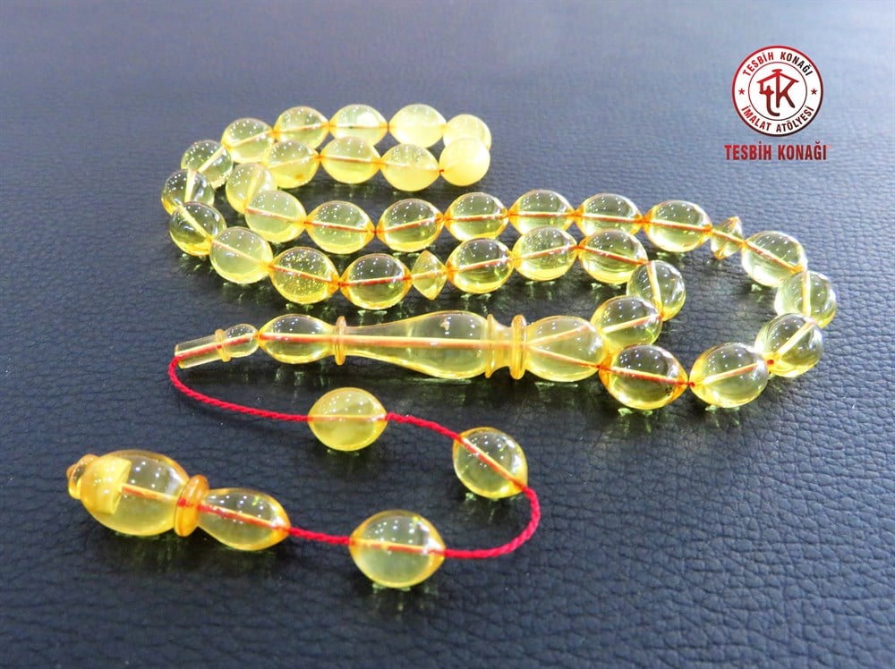 Damla Kehribar Tesbih