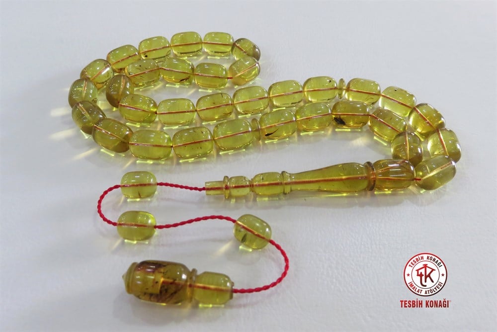 Damla Kehribar Tesbih