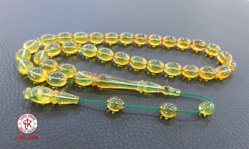 Damla Kehribar Tesbih