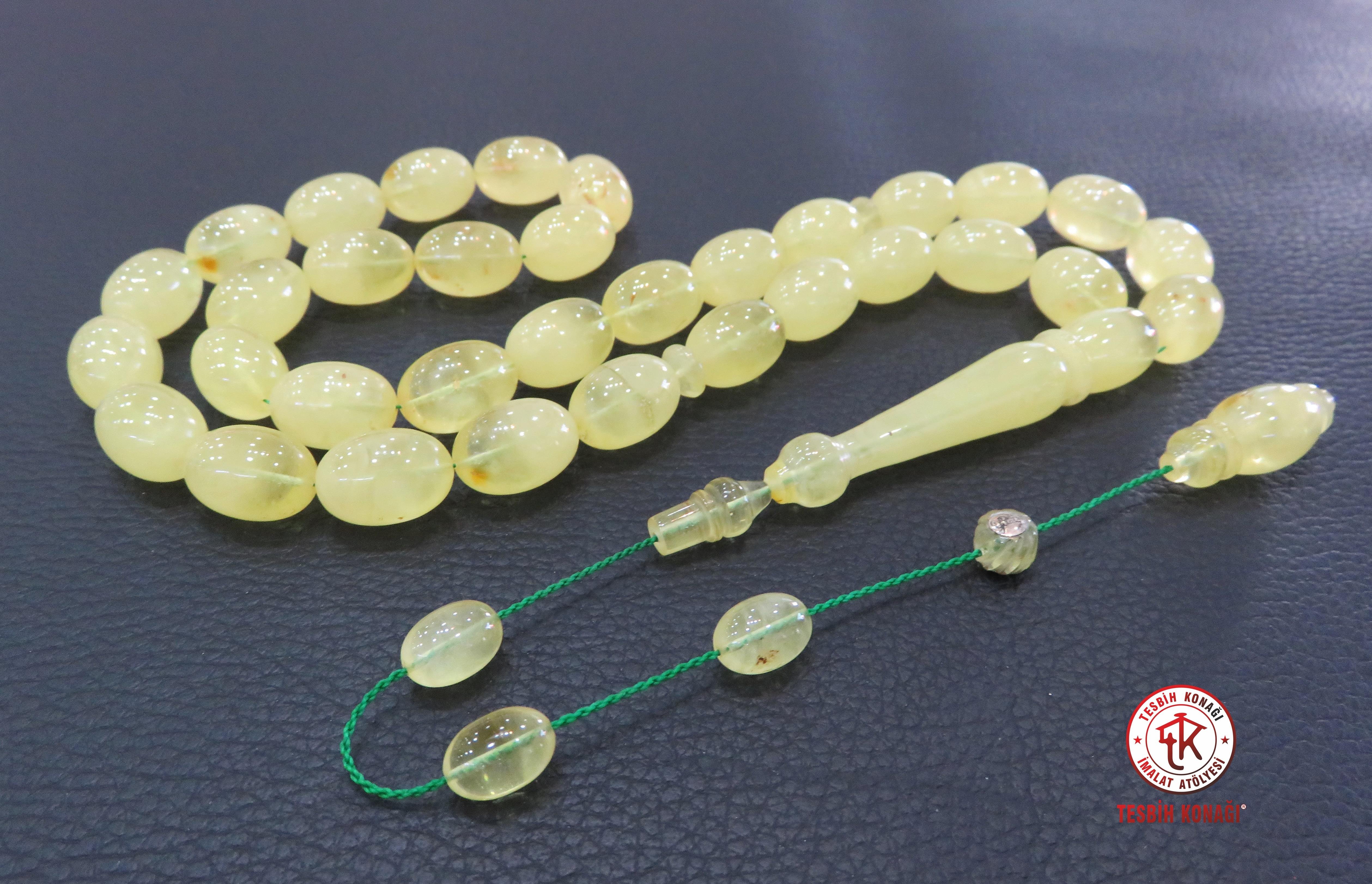 Damla Kehribar Tesbih